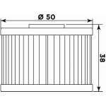 MIW Olejový filtr H1008 – Zboží Mobilmania
