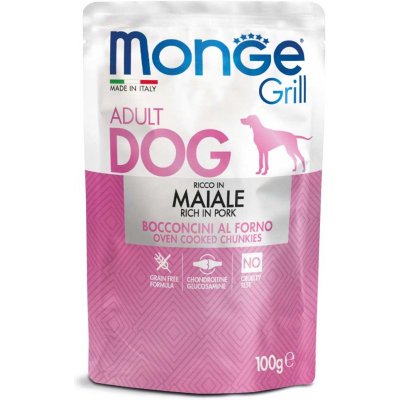 Monge Grill Dog vepřové 100 g – Zbozi.Blesk.cz