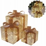 Emos DCFC14 LED dárky 3 velikosti vnitřní teplá bílá 1550000075 – Hledejceny.cz