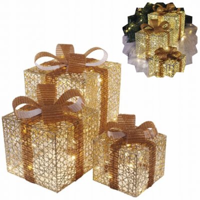 Emos DCFC14 LED dárky 3 velikosti vnitřní teplá bílá 1550000075 – Hledejceny.cz