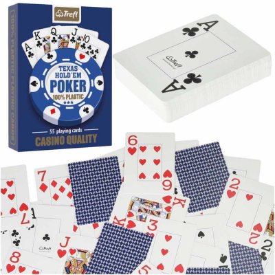 WOWO MUDUKO Trefl Poker 100% Plast