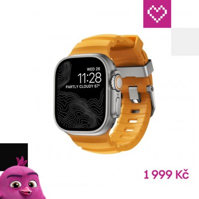 Nomad Rocky Point Band řemínek pro Apple Watch Ultra (49/45/44/42mm) žlutá NM013602858 – Sleviste.cz