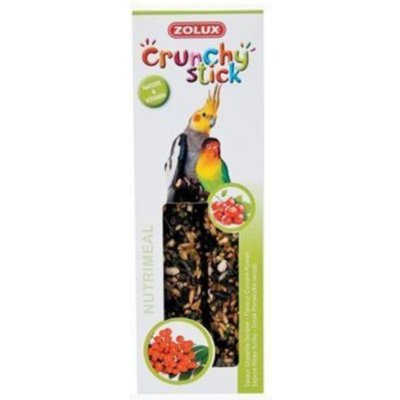 Zolux Crunchy Stick tyčinky papoušek Rybíz jeřabiny 115 g – Zbozi.Blesk.cz