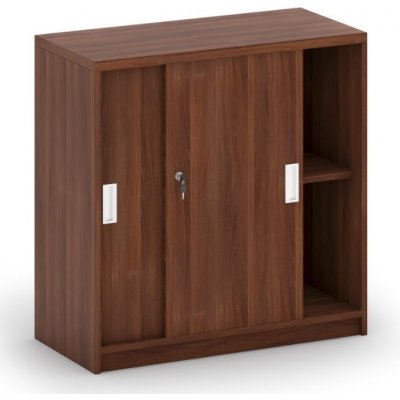 Mirelli, Zasouvací skříň 800 x 400 x 800 mm, ořech – Zboží Dáma