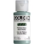 Golden Fluid akrylová barva 2270 phthalo green 30 ml – Hledejceny.cz