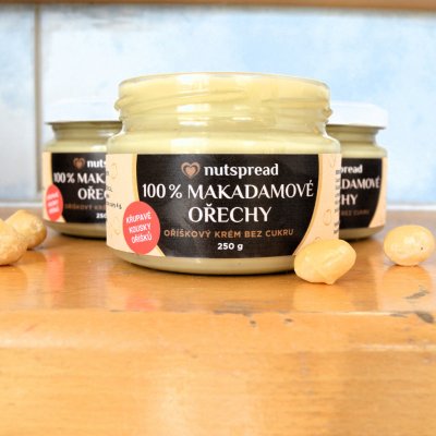 Nutspread Makadamové máslo 250 g – Sleviste.cz