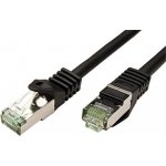 Goobay 21.92.4028 S/FTP patch, kat. 8.1, LSOH, 15m, černý – Zboží Živě