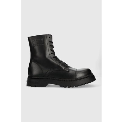 Tommy Jeans kotníková obuv Tjm Casual Boot EM0EM01244 černá – Zboží Mobilmania