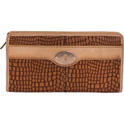 Fossil Leather Wallet Maddox Brown – Zboží Dáma