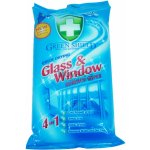 Green Shield Glass & Window vlhčené ubrousky na okna a skleněné povrchy 50 ks – Zboží Dáma