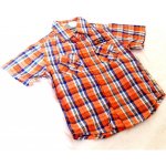 OschKosch dětská košile krátký rukáv oranžová – Zboží Mobilmania