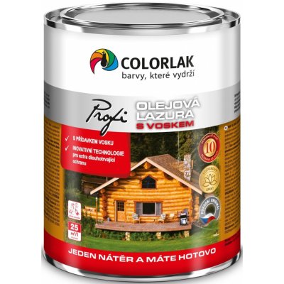 Colorlak Profi Olejová lazura O 1200 2,5 l eben – Sleviste.cz