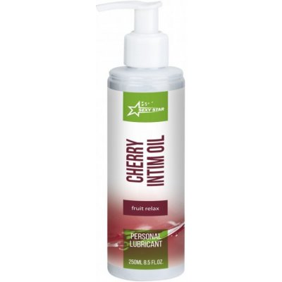 SEXY STAR AROMA LUBRIKAČNÍ CHERRY INTIM OIL 250 ml