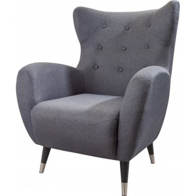 Interior DE ušák Don antracitová plochá tkanina KRS45964 – Zboží Mobilmania