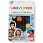 Snazaroo Velká sada barev na obličej 8 barev modrá – Sleviste.cz