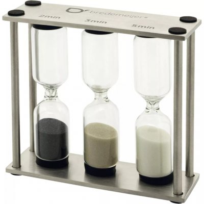 BREDEMEIJER Universal Duet Classic Čajová minutka, nerezová ocel, výška: 79 mm, délka: 91 mm, šířka: 30 mm – Zboží Dáma