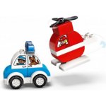 LEGO® DUPLO® 10957 Hasičský vrtulník a policejní auto – Zbozi.Blesk.cz