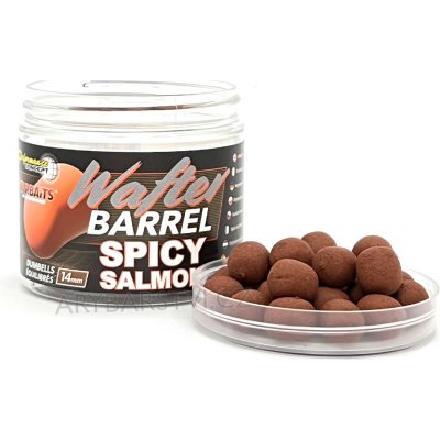 STARBAITS Dumbels CONCEPT Wafter Barrel 70g 14mm Spicy Salmon – Zboží Mobilmania