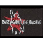 Nášivka RAGE AGAINST THE MACHINE battle vyšívaná zažehlovací – Hledejceny.cz