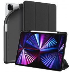Dux Ducis Osem TPU gelový kryt na tablet s víceúhlovým stojanem a funkcí Smart pro iPad Pro 12.9" KP14877 černá