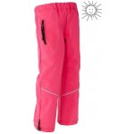 dětské letní softshellové nepromokavé kalhoty růžová