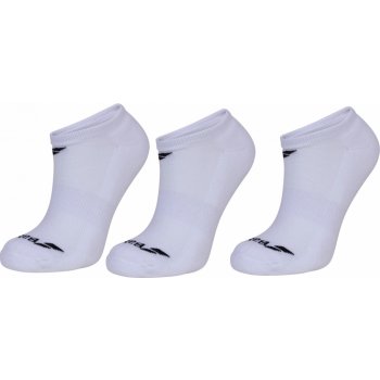 Babolat INVISIBLE 3 Pairs Pack Socks bílé