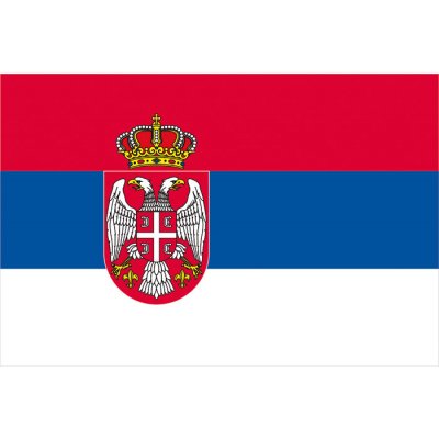 Státní vlajka Srbsko tištěná venkovní Alerion – Hledejceny.cz