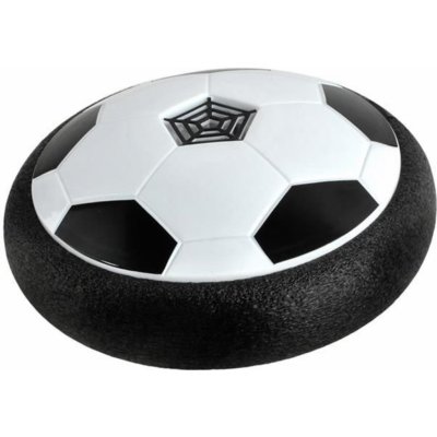 Air Disk fotbalový míč vznášející se plast 14cm na baterie se světlem v krabičce 20x20cm – Zboží Dáma