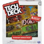 Tech Deck Skateshop 6ks s příslušenstvím Darkstar – Zboží Dáma