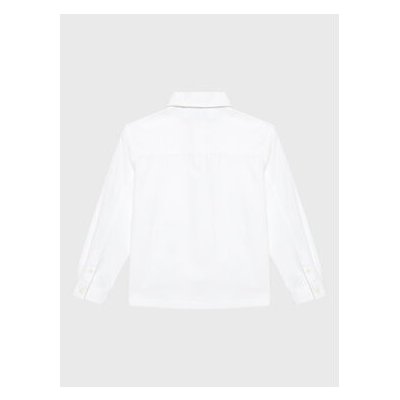 Calvin Klein Jeans košile Mini Logo Tape IB0IB01497 bílá – Hledejceny.cz