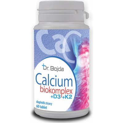 Dr.Bojda Calcium biokomplex s vitaminem D3 a K2 60 tablet – Hledejceny.cz