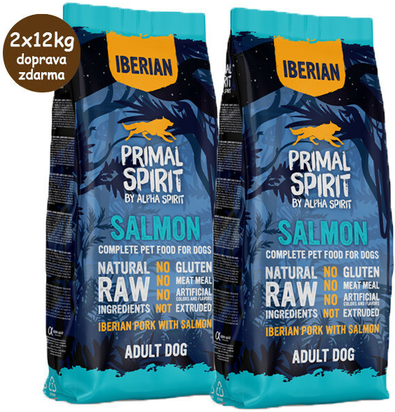 Primal Spirit Iberian Salmon 2 x 12 kg