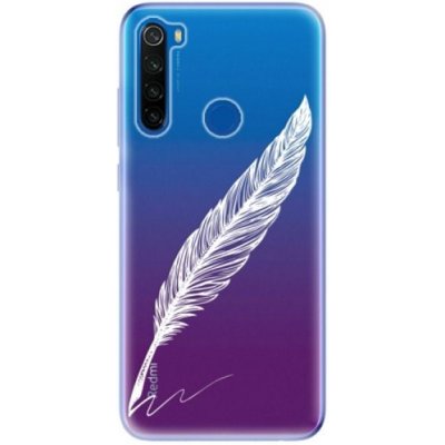 iSaprio Writing By Feather Xiaomi Redmi Note 8T bílé – Zboží Mobilmania