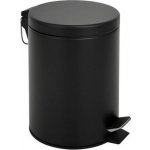 Toro Nášlapný odpadkový koš 5 l černý – Zboží Dáma