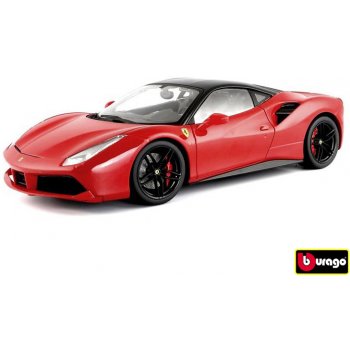 Bburago Sign. Ferrari 488 GTB červená 1:18