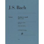 Johann Sebastian Bach: Partita 6 E Minor BWV 830 Without Fingering noty na klavír – Zboží Mobilmania