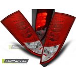Tuning-Tec Zadní čirá LED světla Ford Focus I (1998 - 2004) - červené – Hledejceny.cz