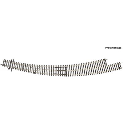 Roco Line Výhybka BWL9 10 oblouková levá 42476 – Zboží Dáma