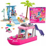 MEGA BLOKS Mega Construx Barbie Set Malibu Loď snů – Zboží Dáma