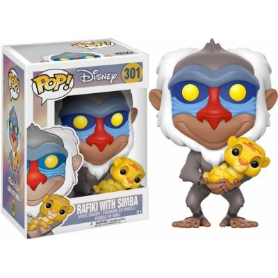 Funko Pop! Rafiki a Simba Lví král 9 cm – Zbozi.Blesk.cz