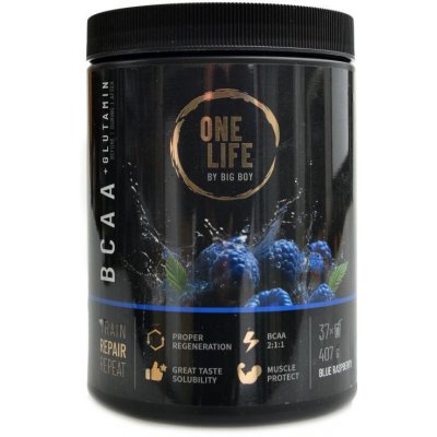 One Life BCAA + Glutamin 400 g – Zboží Mobilmania