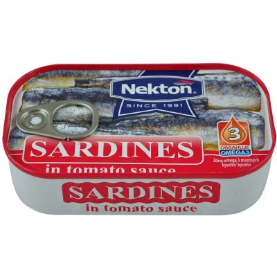 Jadran Sardinky v tomatové omáčce 125 g – Zboží Dáma