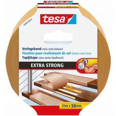 Tesa Oboustranná lepicí páska na koberce a podlahové krytiny 50 mm x 25 m – Zboží Dáma