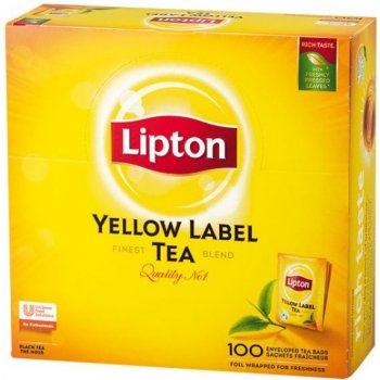 Lipton Yellow Label Čaj 100 sáčků od 119 Kč - Heureka.cz