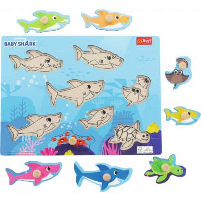 Trefl vkládačka Baby Shark – Zboží Mobilmania