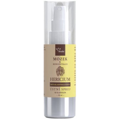 Serafin Ústní sprej Mozek a koncentrace 30 ml – Zboží Dáma