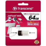 TRANSCEND JetFlash 890S OTG Type-C/A 64GB TS64GJF890S – Hledejceny.cz