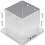 Domax patka sloupku PSP 140 se čtvercovou základnou DMX4847140 – Sleviste.cz