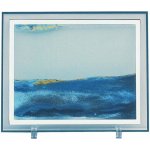 SEA Club Pískový obraz, sklo/písek, naplněný vodou, 30x24,5cm 5957 – Zboží Dáma