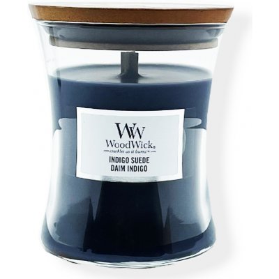 WoodWick Indigo Suede 275 g – Zbozi.Blesk.cz